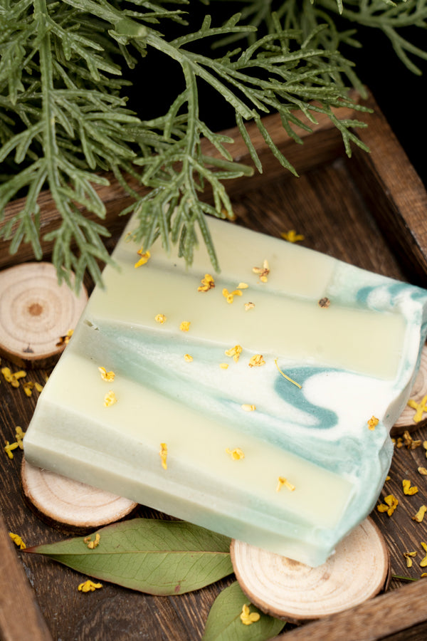 Natural Soap: Osmanthus, Gardenia & Cedarwood